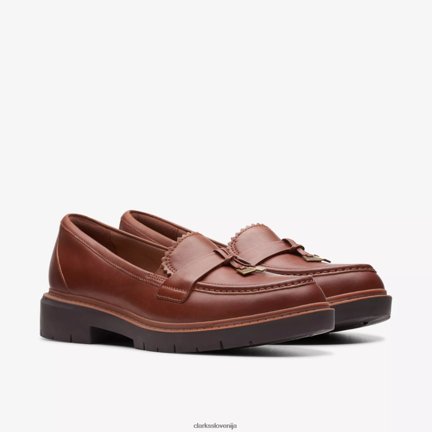 westlynn bella D0T6P6194 rjavo usnje Clarks