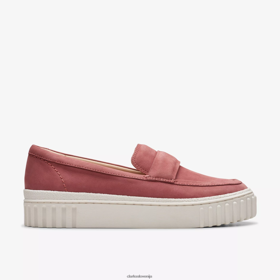 zaliv Mayhill D0T6P6231 dusty rose nubuk Clarks