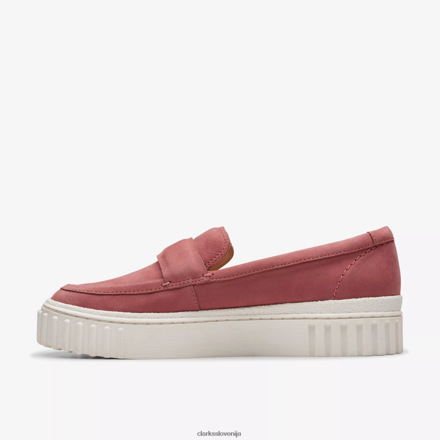 zaliv Mayhill D0T6P6231 dusty rose nubuk Clarks