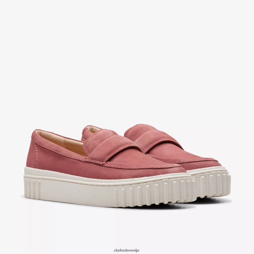 zaliv Mayhill D0T6P6231 dusty rose nubuk Clarks