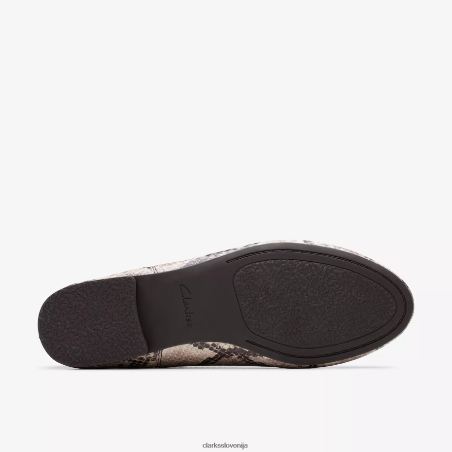 favna lilija D0T6P6255 kačji tisk Clarks