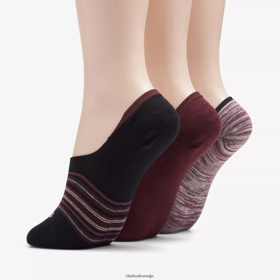 izbrana podloga za čevlje D0T6P6636 bordo Clarks