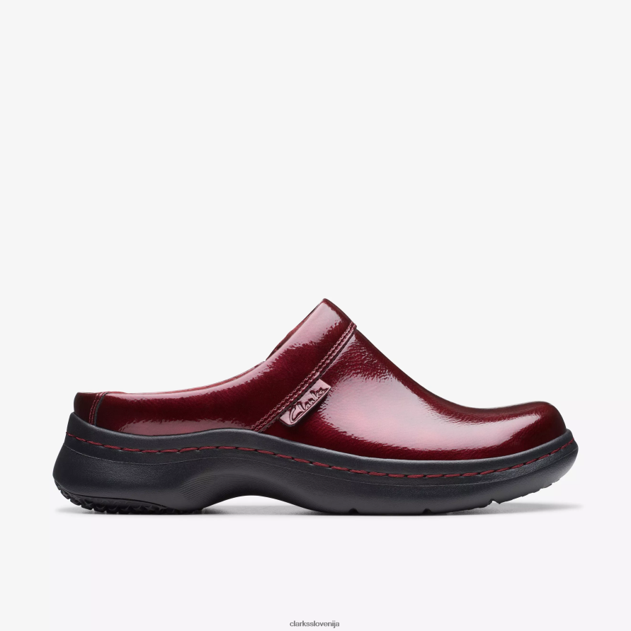 clarks pro zamašek D0T6P6558 bordo patent Clarks