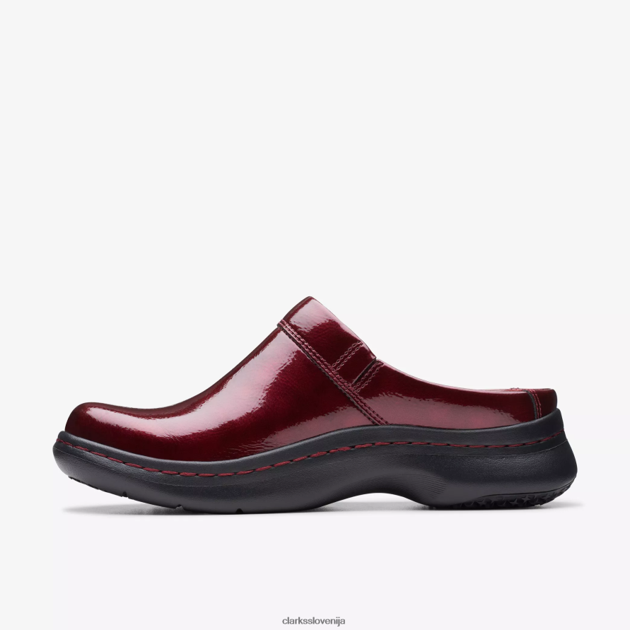 clarks pro zamašek D0T6P6558 bordo patent Clarks