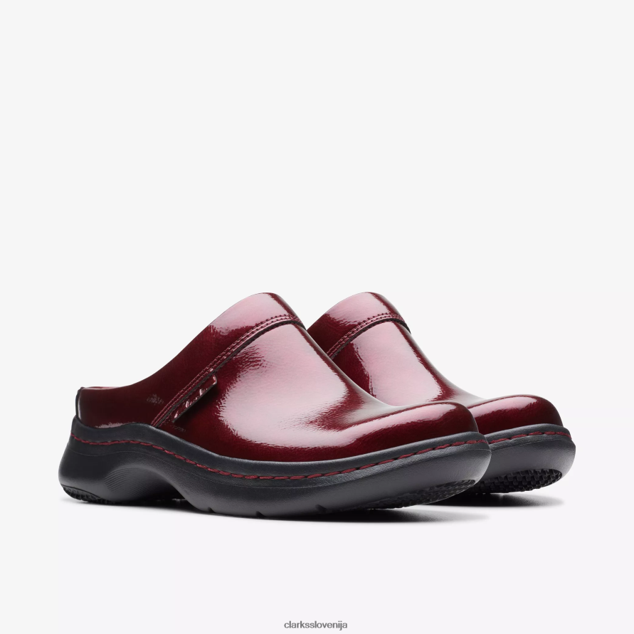 clarks pro zamašek D0T6P6558 bordo patent Clarks