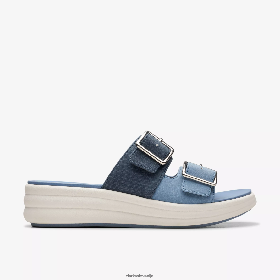 drift zaponka D0T6P624 denim kombinacija Clarks