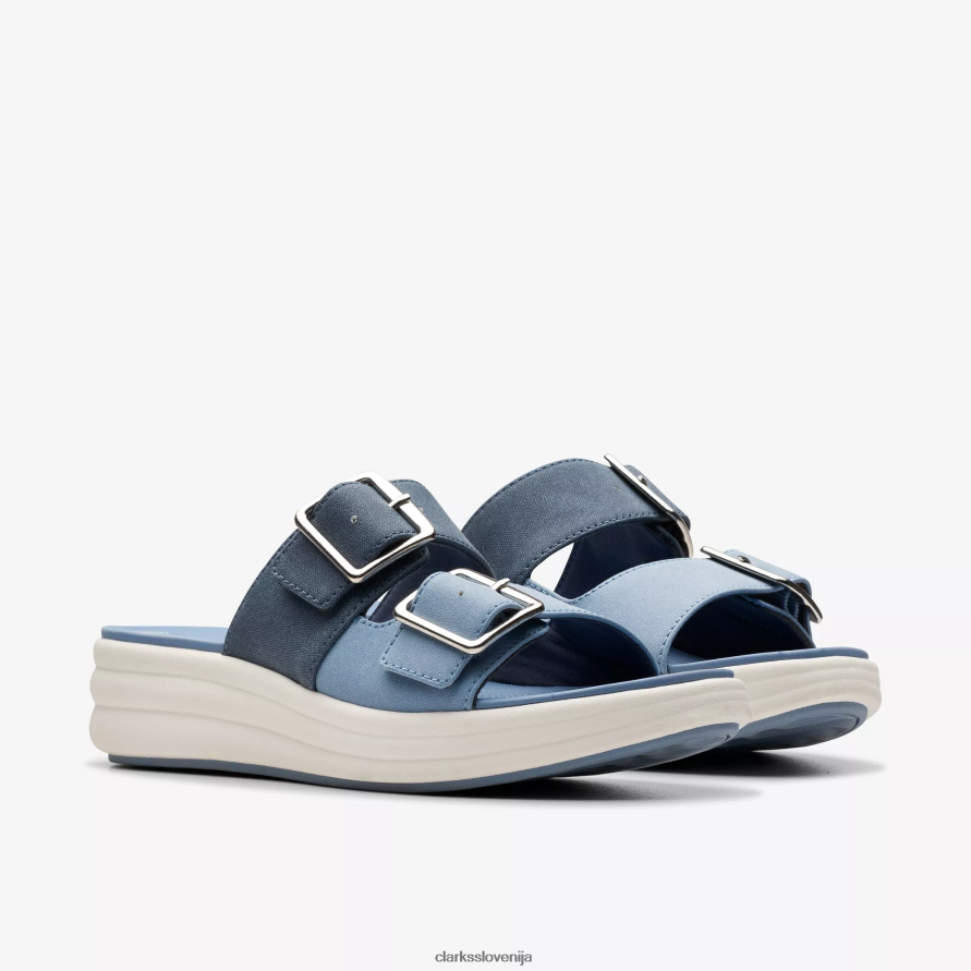 drift zaponka D0T6P624 denim kombinacija Clarks