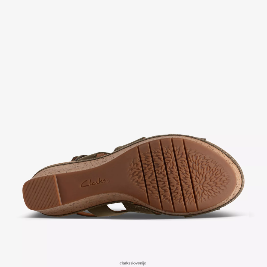 elleri rae D0T6P6150 olivni nubuk Clarks