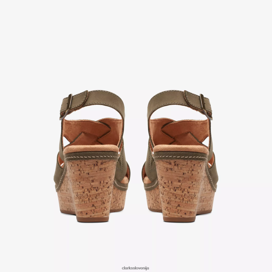 elleri rae D0T6P6150 olivni nubuk Clarks