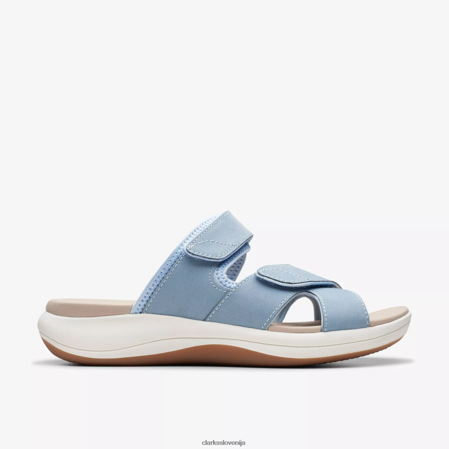 mira enostavnost D0T6P671 denim modra Clarks