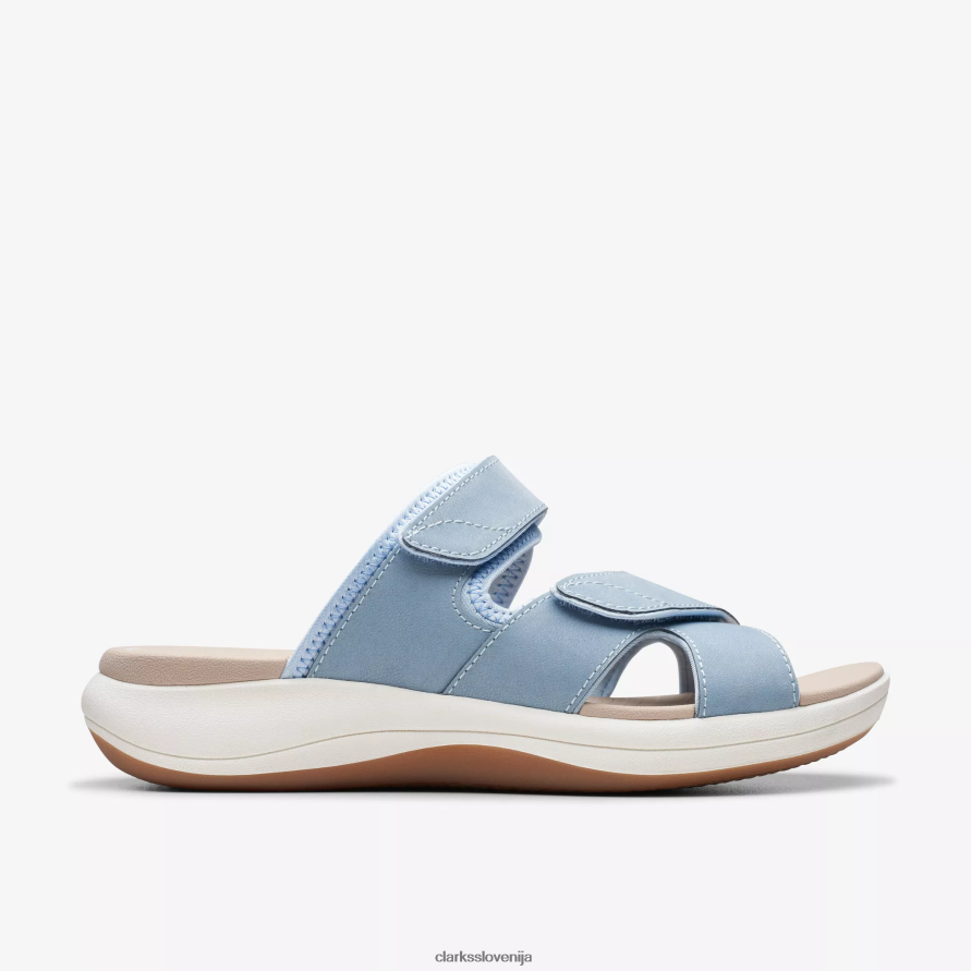 mira enostavnost D0T6P671 denim modra Clarks