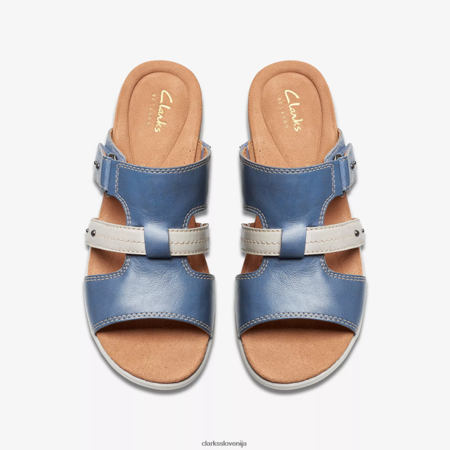 tuleah jane D0T6P64 denim kombinacija Clarks