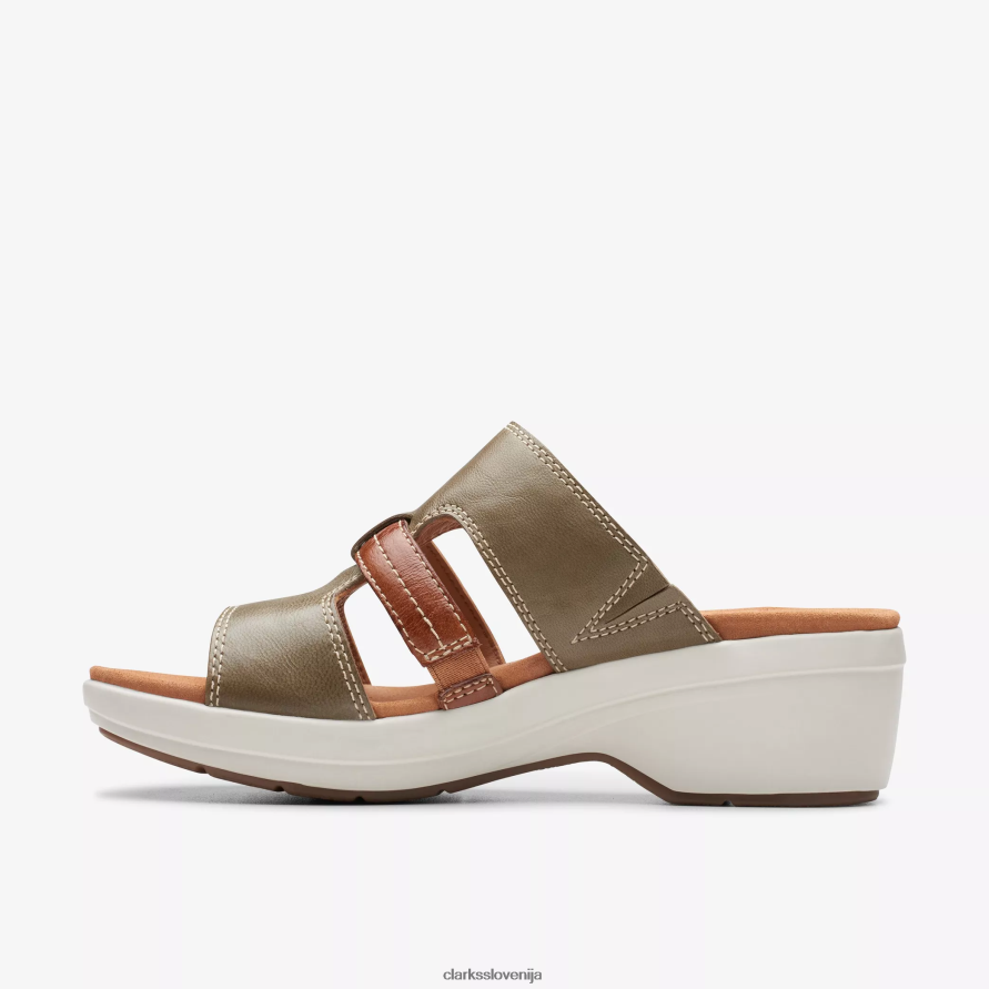 tuleah jane D0T6P654 olivna kombinacija Clarks