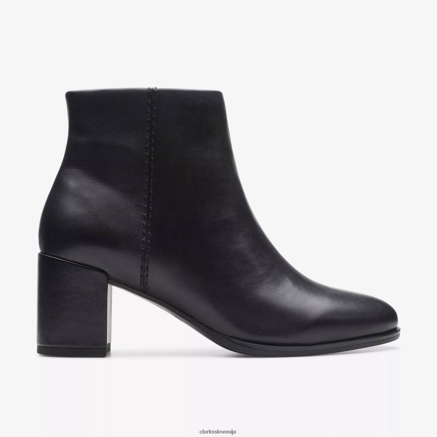 freva 55 zip D0T6P6402 črno usnje Clarks