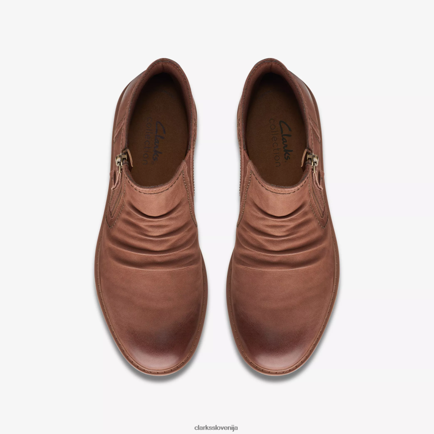 ognjišče golob D0T6P6401 tan nubuk Clarks