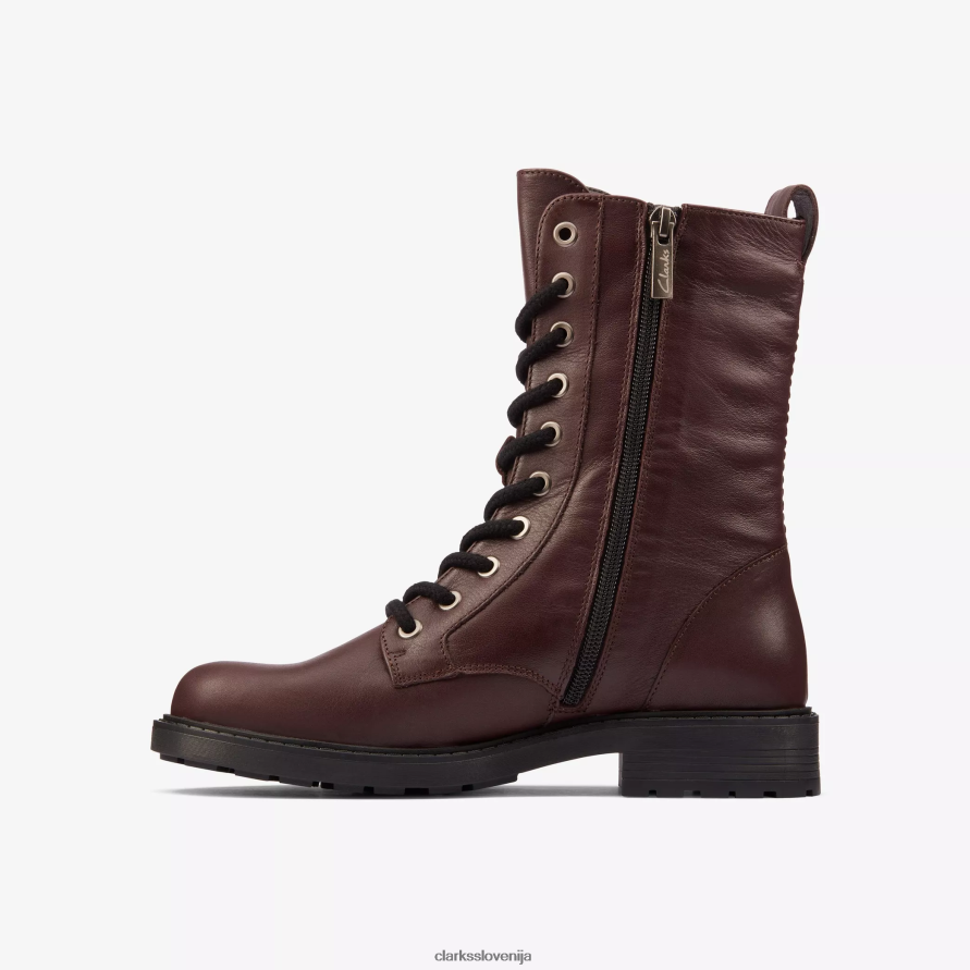 slog Orinoco 2 D0T6P6407 bordo usnje Clarks