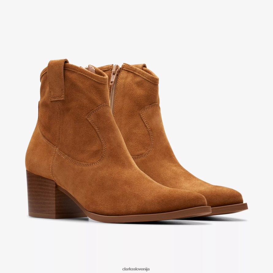 starejši rae D0T6P6383 tan semiša Clarks