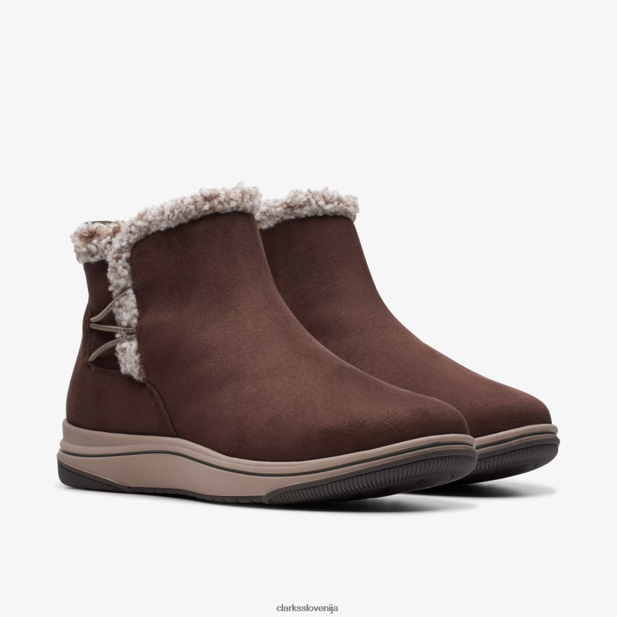 vetrič krzno D0T6P6413 temno rjava Clarks