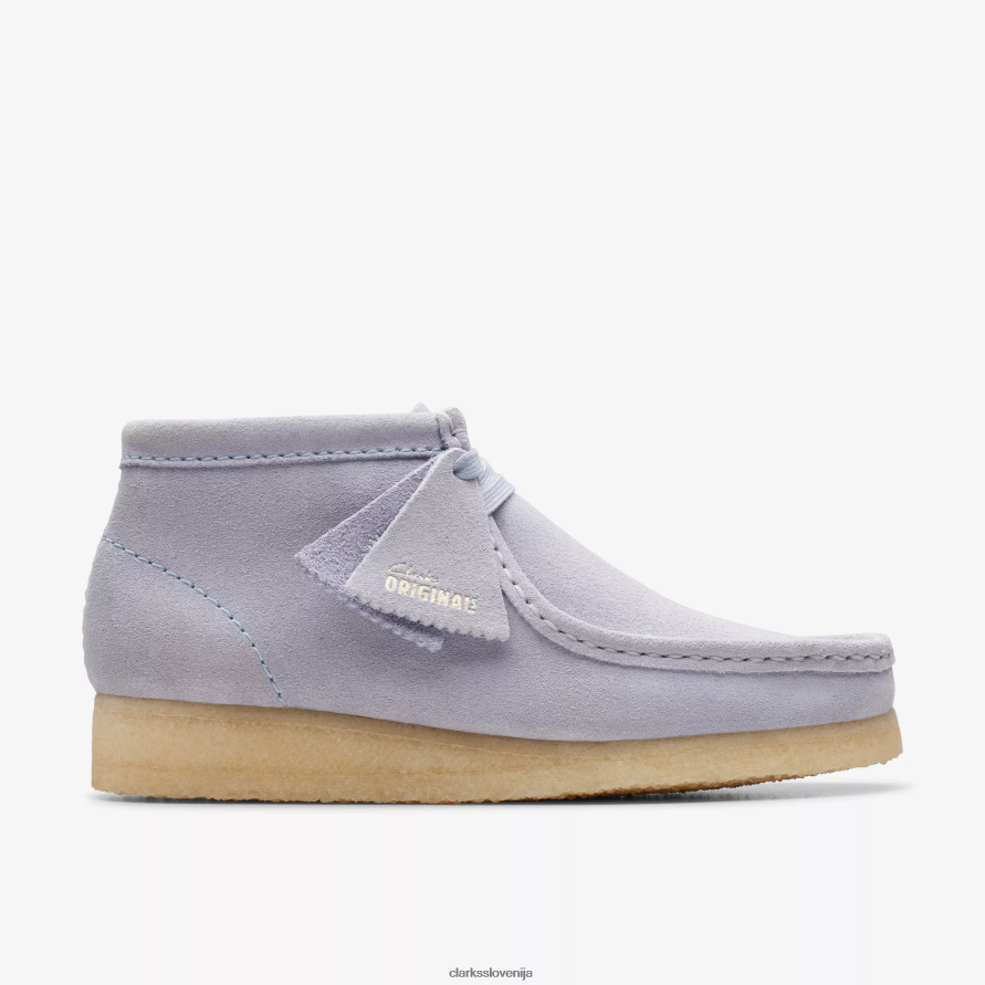 wallabee škorenj D0T6P6377 oblak siv semiš Clarks