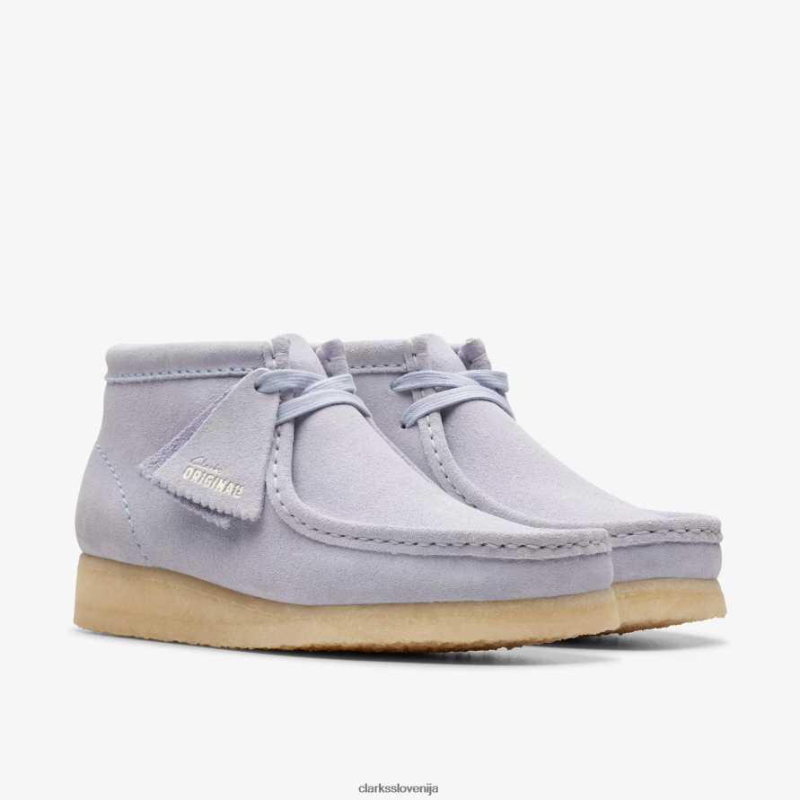 wallabee škorenj D0T6P6377 oblak siv semiš Clarks