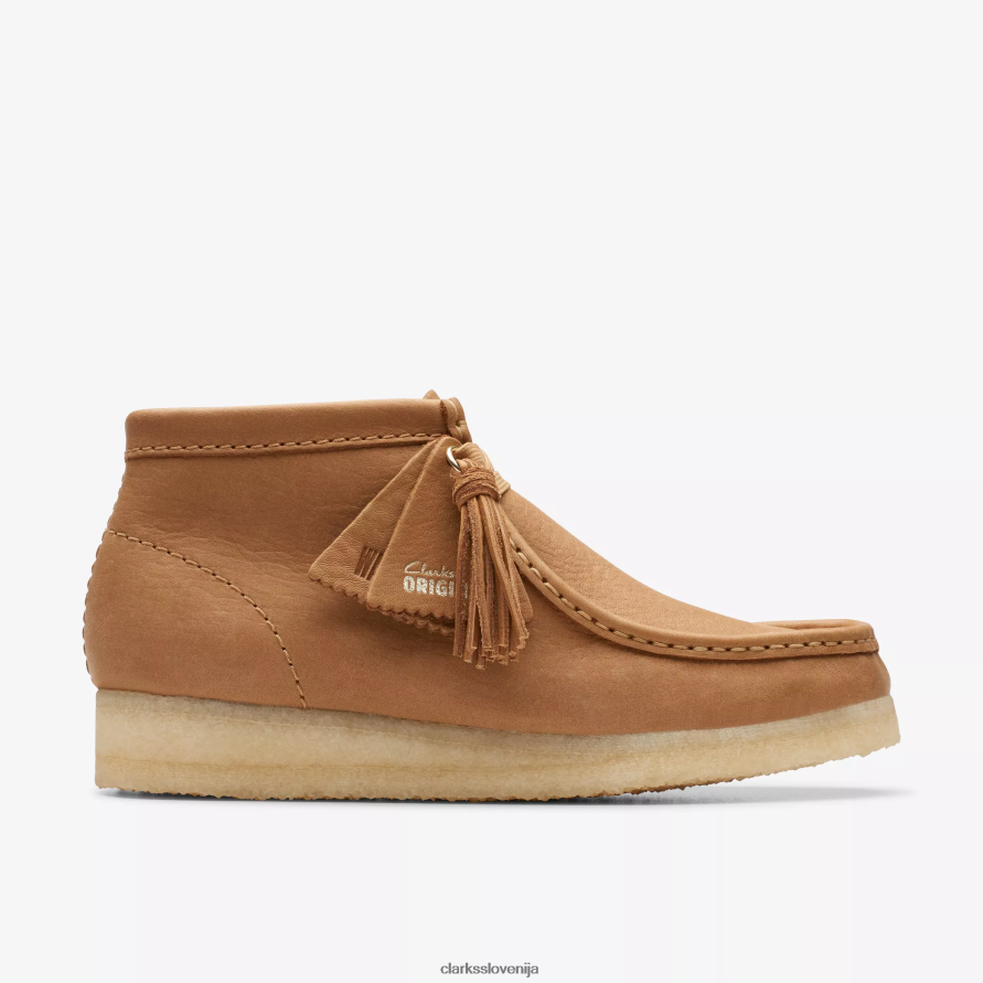 wallabee škorenj D0T6P6378 srednje rumeno usnje Clarks