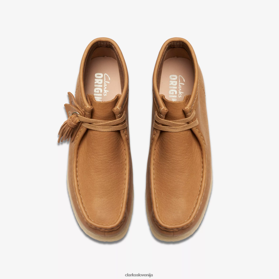 wallabee škorenj D0T6P6378 srednje rumeno usnje Clarks