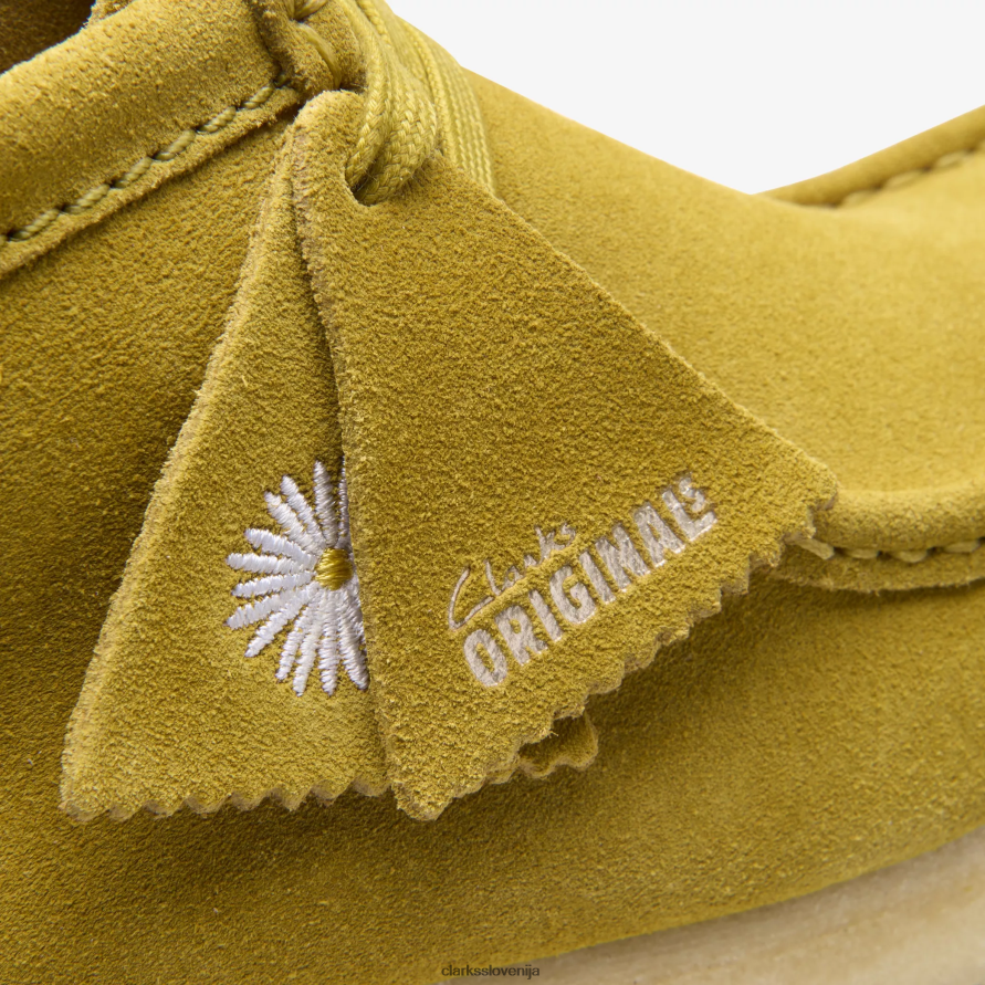 wallabee škorenj D0T6P6379 olivno semiša Clarks