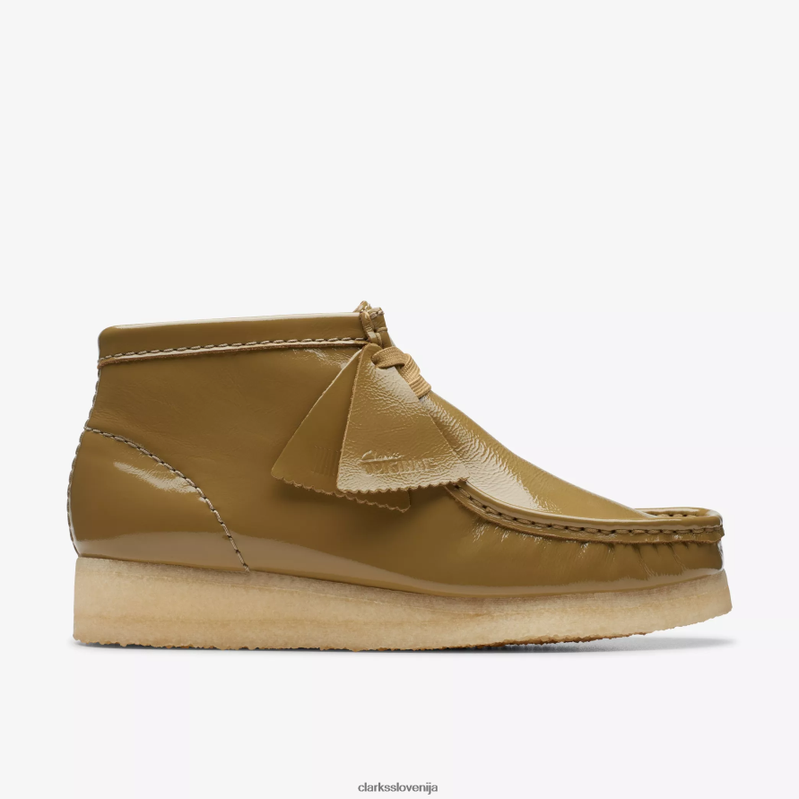 wallabee škorenj D0T6P6381 temno olivni patent Clarks