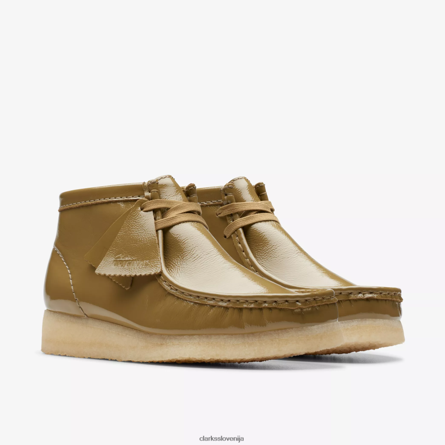 wallabee škorenj D0T6P6381 temno olivni patent Clarks