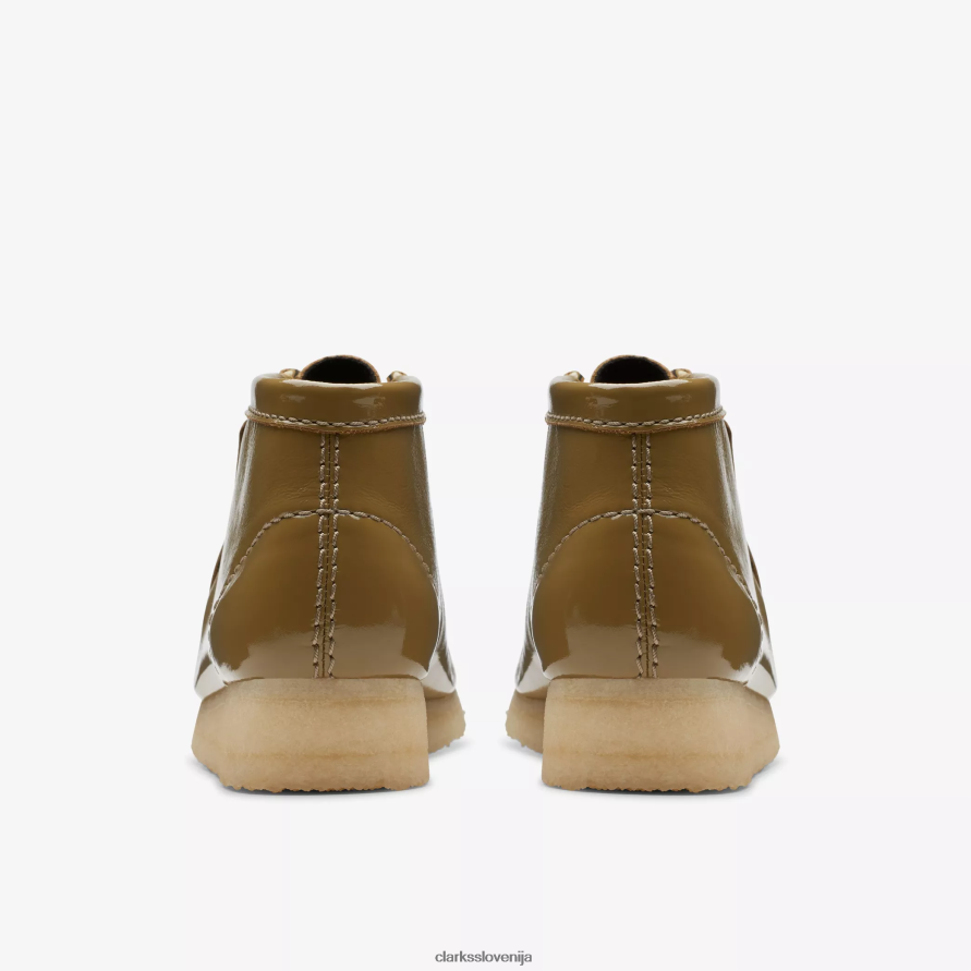 wallabee škorenj D0T6P6381 temno olivni patent Clarks